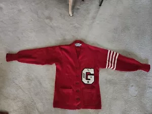 Vintage Wool Letter Sweater, Senior Captain, Georgia? - Picture 1 of 4