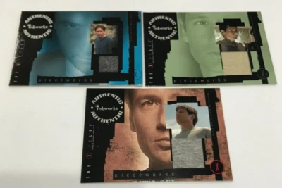 INKWORKS THE X-FILES TRADING CARD COSTUME CARD PW1 MULDER x 3-SEASON 4&5+6&7+8 - Image 1 of 4