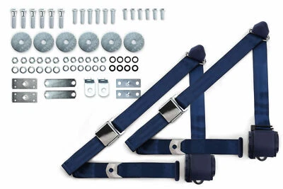 Kit de cinturón de seguridad de hombro para automóvil GM 1964-1975 asiento con canastilla aviación Foto 1 de 2