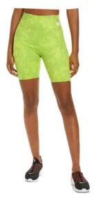 Nike Women's One Luxe Icon Clash Mid-Rise Training Bike Shorts Green Size XS NWT - Picture 1 of 6