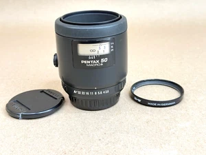 Clean SMC Pentax-FA 1:2.8 50mm MACRO Lens-K Bayonet Mt - Picture 1 of 8