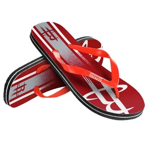 Houston Rockets NBA Unisex Gradient Flip Flops, 5 Sizes, FREE SHIP - Picture 1 of 1