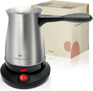 Stainless Steel Electric Wax Melting Pot 23 Oz Professional Pitcher for Candle M - Picture 1 of 6