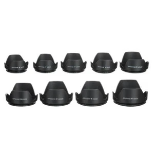 Lens Hood Protective Shield For Nikon Canon Sony Fuji Olympus DSLR Camera - Picture 1 of 21