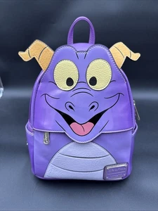 Neu Figment Loungefly Rucksack Disney Parks Epcot Center Cosplay LESEN - Bild 1 von 13