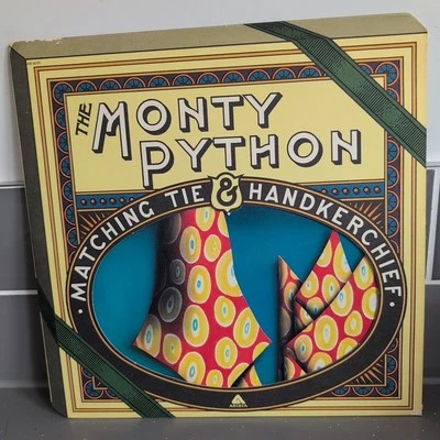 MONTY PYTHON - MATCHING TIE AND HANKERCHIEF USA LP AB 4039 BRANDED FOR AIRPLAY - Image 1 of 4