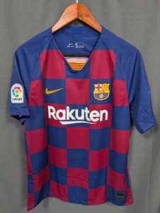 Lionel Messi Signed Barcelona Size L Soccer Jersey AUTO BAS Beckett LOA - Picture 1 of 4