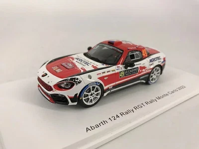 Modellino auto Spark 1/43 Abarth 124 Rally RGT n.49 Montecarlo Rally 2022 - Immagine 1 di 2