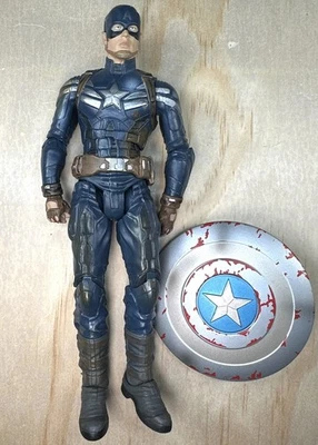 Figura de acción Marvel Diamond Select Capitán América 7" El Soldado de Invierno Disney Foto 1 de 4