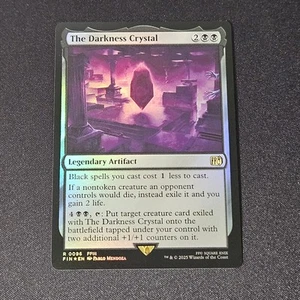 The Darkness Crystal 0096 - Final Fantasy MtG - Foil NM - Ships Now - Picture 1 of 2