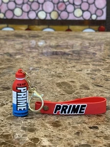 Creative Prime Drink 3D Gummi Schlüsselanhänger niedliche Flasche Schlüsselanhänger - Bild 1 von 4