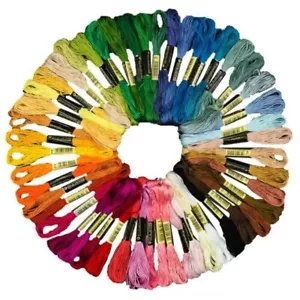12Pcs Embroidery Thread Cross Stitch Threads Multicolor Floss Sewing Materials - Picture 1 of 12