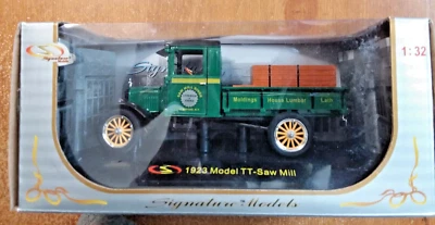 Signature Models 1923 Ford Model TT Saw Mill Elmsford NY 1:32 diecast #32385 - Image 1 of 4