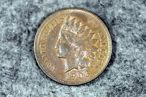 ESTATE  FIND  1903  Indian Head Cent  #D26514 - Foto 1 di 2