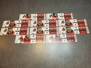 (10) 2012 Atlanta Falcons Full Unused Tickets Dallas Cowboys Arizona Cardinals + - Picture 1 of 3