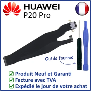 NAPPE CIRCUIT CONNECTEUR DE CHARGE DOCK PRISE USB DU HUAWEI P20 PRO + OUTILS - Photo 1 sur 4