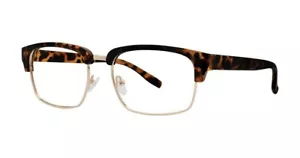 MODERN OPTICAL INTACT UNISEX EYEGLASSES 56-16-145 TORTOISE/GOLD W/ SOFT CASE - Picture 1 of 1