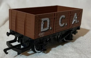 HORNBY DCA 7 PLANK OPEN WAGON No. 4981 - R036 OOO GAUGE - Picture 1 of 6