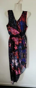 Fate Sz 8 Pattern Long Pencil Dress - Picture 1 of 15