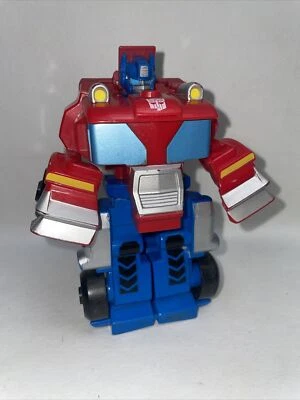 Transformers Rescue Bots Academy Classic Heroes Team Optimus Prime 4.5" - Image 1 of 4