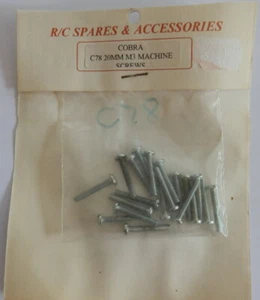 Mardave Cobra 20mm M3 Maschinenschrauben NEU C78 - Bild 1 von 1