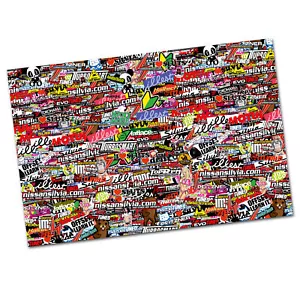 RC 1:10 CAR Stickerbomb Folie Aufkleber Heli Boot Skull Decal Sticker R019 - Bild 1 von 8
