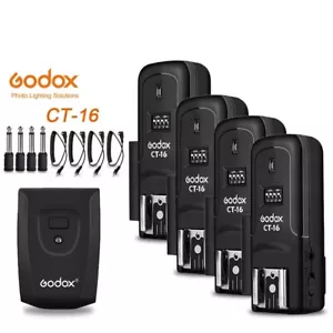 Godox CT-16 Camera Wireless Radio Flash Trigger Transmitter Receiver 16-Channels - Picture 1 of 19