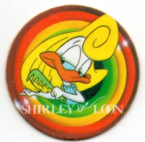 SHIRLEY THE LOON #60 MEGATAZO TINY TOON 1994 MEGA TAZO MATUTANO MUY LEVE DESGAST - Imagen 1 de 2
