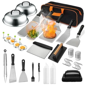 Griddle Accessories Kit For Blackstone 35 PCS Professional BBQ Grill Tools Set - Picture 1 of 12