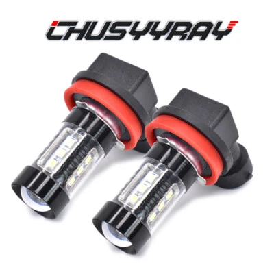 For Nissan Rogue 2008 2009 2010 2011 2012-2013 Fog Light Bulbs White 6000K US - Image 1 of 4