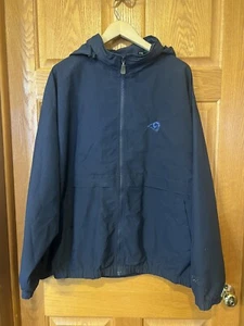 CJ30 St Louis Los Angeles Rams Reebok Full Zip Jacket Windbreaker Mens XL - Picture 1 of 4