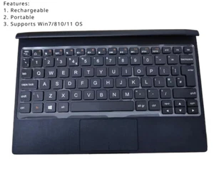 Lenovo YOGA Tablet 2 10.1" Wireless Bluetooth Keyboard For Windows 7/8/10/11/XP - Picture 1 of 14