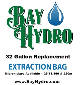 Bolsas de extracción de hielo de burbujas de repuesto BAY HYDRO 32 galones elige tu Micron TALLA - Imagen 1 de 5