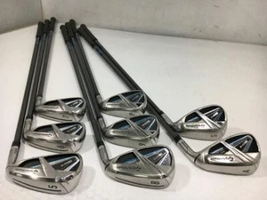 TaylorMade SIM MAX 8Pcs 5-9+Pw+Aw+Sw iron set TENSEI BLUE TM60 Flex Regular - Picture 1 of 4