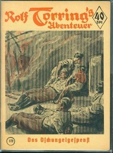 Rolf Torring´s Abenteuer Nr.172 von 1957 - TOP Z0-1 ORIGINAL ROMANHEFT RARITÄT - Picture 1 of 2