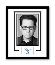 Director J.J. Abrams Autographed Signed 11x14 Framed B&W Portrait Photo ACOA