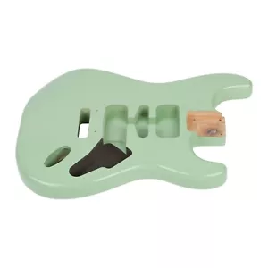 AE Guitars® S-Style Alder Replacement Guitar Body Surf Green Nitro - Picture 1 of 4
