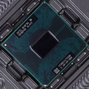 Intel Core 2 Duo T9500 2.6 GHz Dual-Core 6M 800 Processor Socket P /965 TOP CPU - Picture 1 of 3