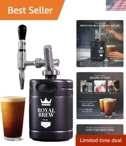 The Original Royal Brew Nitro Cold Brew Coffee Maker - Gift for Coffee Lovers... - Picture 1 of 9