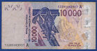 BILLET de COTE D'IVOIRE.10 000 FRANCS Pick n° 118 A de 2003 en TTB 12285062937