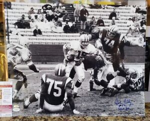 NICE Autographed Cowboys Bob Lilly 16x20 Photo Football JSA HOF 80