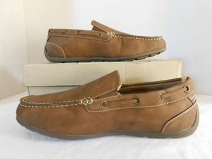 GBX Ludlam Slip On Driving Moc Loafers Men's 8.5 M Tan - Picture 1 of 4