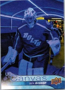 BEN BISHOP 2016-17 Upper Deck Canvas #74 ($0.75 MAX SHIP)