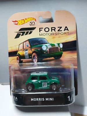 Hotwheels 1/64 🇨🇵 Forza motorsport morris mini #1/5 ,RETRO Entertainment  - Photo 1/4