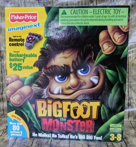 Brandneu Fisher-Price Imaginext Bigfoot Monster 80 Aktionen & Sätze! - Bild 1 von 8