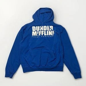 The Office Dunder Mifflin Hoodie Herren mittelblau Sweatshirt Kapuzenpullover - Bild 1 von 13