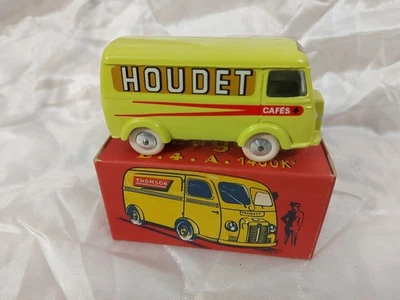 QUIRALU RÉÉDITION PEUGEOT PUB CAFÉS HOUDET SORTIE BOITE POUR PHOTO 1/43 NF BOITE - Photo 1/4