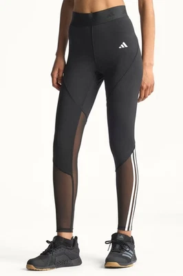 NUEVO ADIDAS ORIGINAL MUJER 3 RAYAS HIPERGLAM LEGGINGS TRANSPARENTES ~ MEDIANO IN9298 Foto 1 de 4
