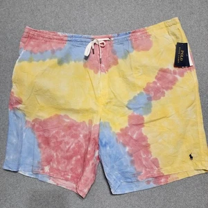 Pantalones Cortos Polo Ralph Lauren Para Hombre 4LT Seersucker Mainstreet 2 Multicolor Ajustable - Imagen 1 de 9