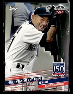 Topps Opening Day 2019 #YOF-21 Ichiro 150 años de diversión casi como nuevo - Imagen 1 de 2